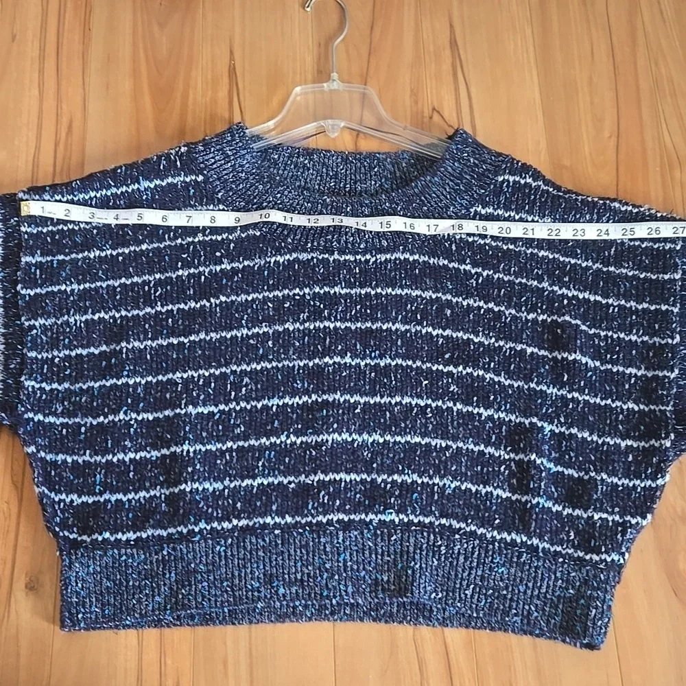 Free People 'Starlight' Striped Pullover Sweater Size SMALL